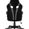 Huzaro Force 2.5 Grey gaming stolica – zadnja strana sa sportskim otvorima za ventilaciju