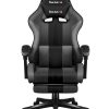 Huzaro Force 4.7 siva gaming stolica – prednji pogled sa jastucima
