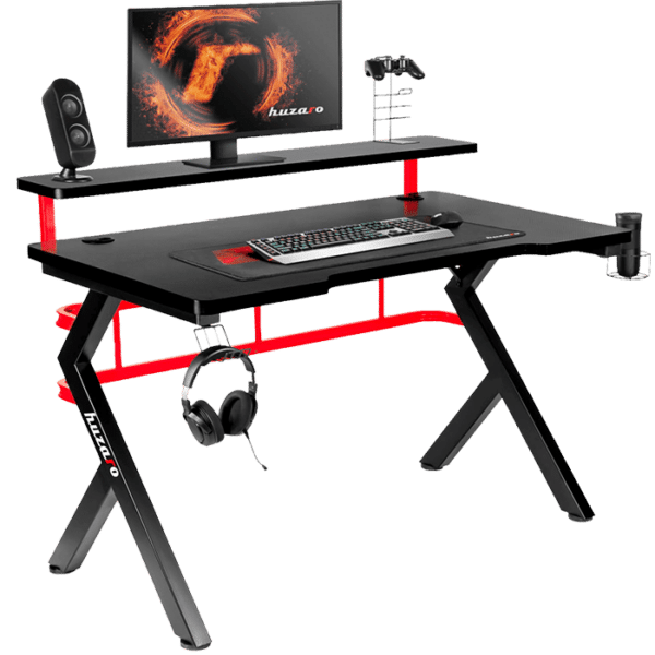 Gejmerski sto Huzaro Hero 5.0 Crveni