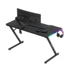 Gejmerski sto Huzaro Hero 2.5 RGB sa nosačem monitora, tastaturom i gejmpedima