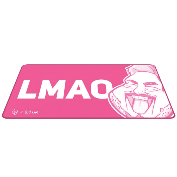 Podloga za miša i tastaturu UVI GEAR Inferno XXL pink GS Ed. 90x45