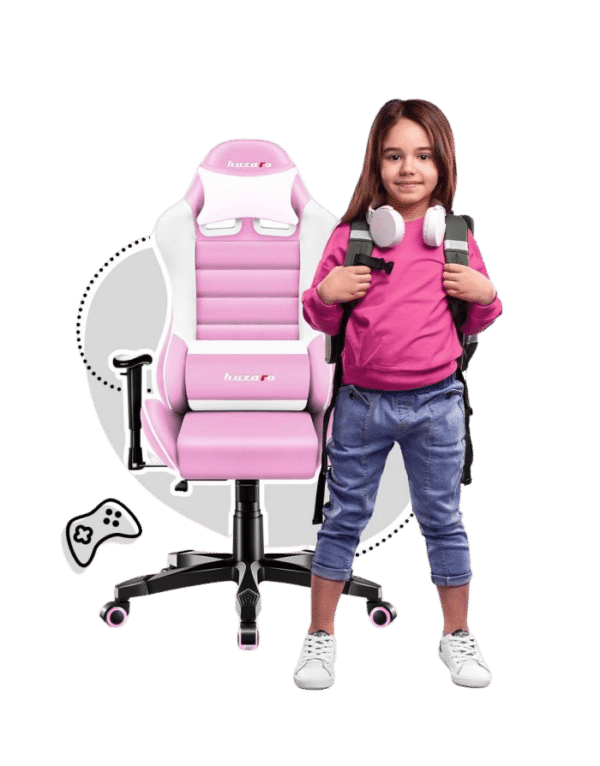 Gejmerska stolica za decu Huzaro Ranger 6.0 Pink