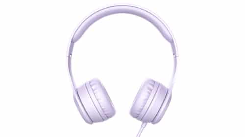 Enyo Foldable Headphones with Microphone Pink