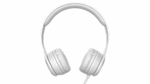 Enyo Foldable Headphones with Microphone Light Gray