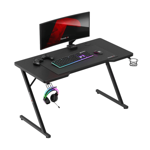 Gejmerski sto Huzaro Hero 2.5 crni