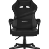 Huzaro Force 4.4 Carbon gaming stolica – prednji pogled sa jastukom za lumbalnu podršku