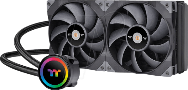 CPU Cooler Thermaltake TOUGHLIQUID 280 ARGB Black, CL-W320-PL14BL-A