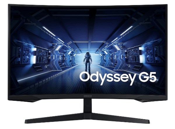 Monitor 27" Samsung Odyssey G5 C27G54TQBU VA 2560x1440/165Hz/1ms/HDMI/DP