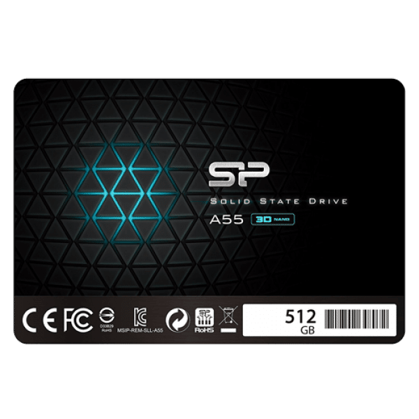 SSD 2.5" SATA SiliconPower A55 512GB, SP512GBSS3A55S25
