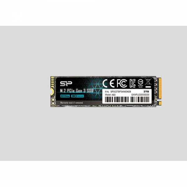 SSD M.2 NVMe Silicon Power A60 Gen 3 256GB, SP256GBP34A60M28