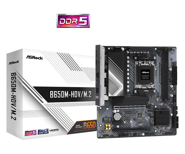 MB AM5 ASRock B650M-HDV/M.2