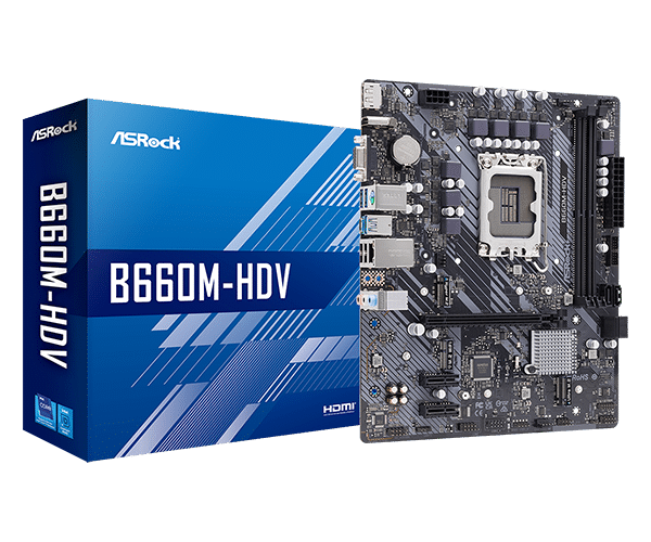 MB s1700 ASRock B660M-HDV 90-MXBH40-A0UAYZ