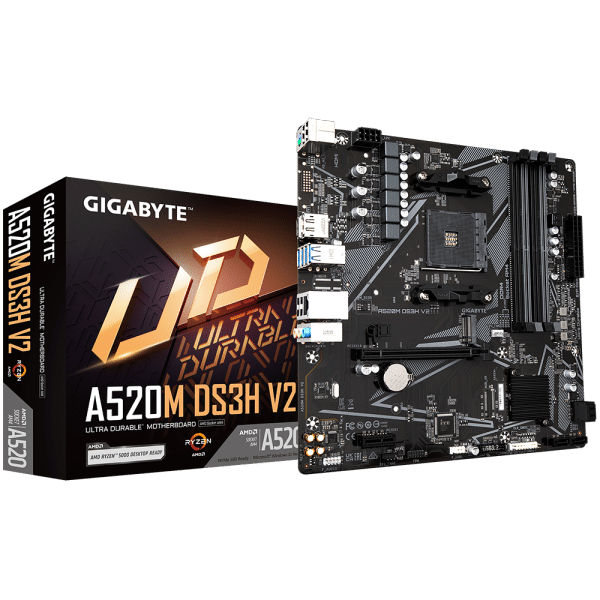 MB Gigabyte AMD AM4 A520M DS3H V2 1.0