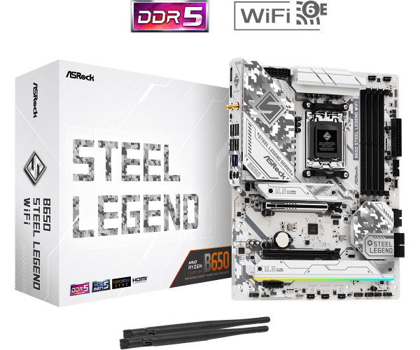 MB AMD AM5 ASRock B650 STEEL LEGEND WIFI
