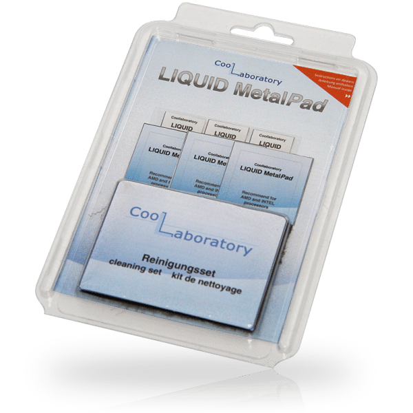 Coollaboratory Liquid MetalPad 3x CPU, 3x GPU, 1x set za ciscenje