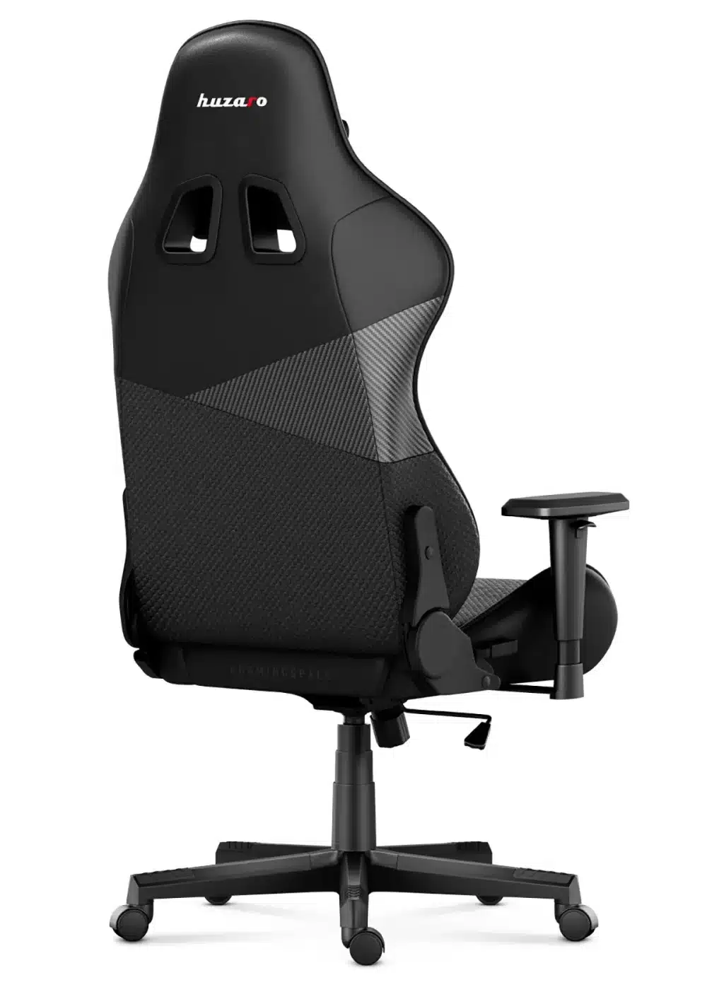 Huzaro Force 6.2 Black Carbon gaming stolica – zadnja strana