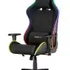 Levi bočni pogled na Huzaro Force 6.2 RGB stolicu sa RGB osvetljenjem