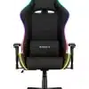 Prednja strana Huzaro Force 6.2 RGB gaming stolice sa jastucima za vrat i leđa
