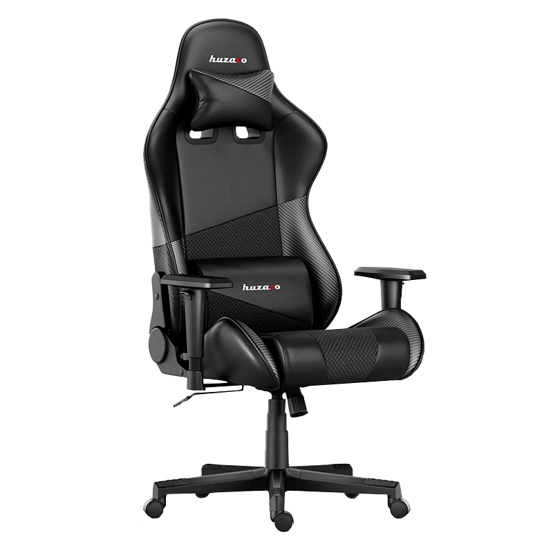 Huzaro Force 6.2 Black Carbon gaming stolica na prozirnoj pozadini – hero slika