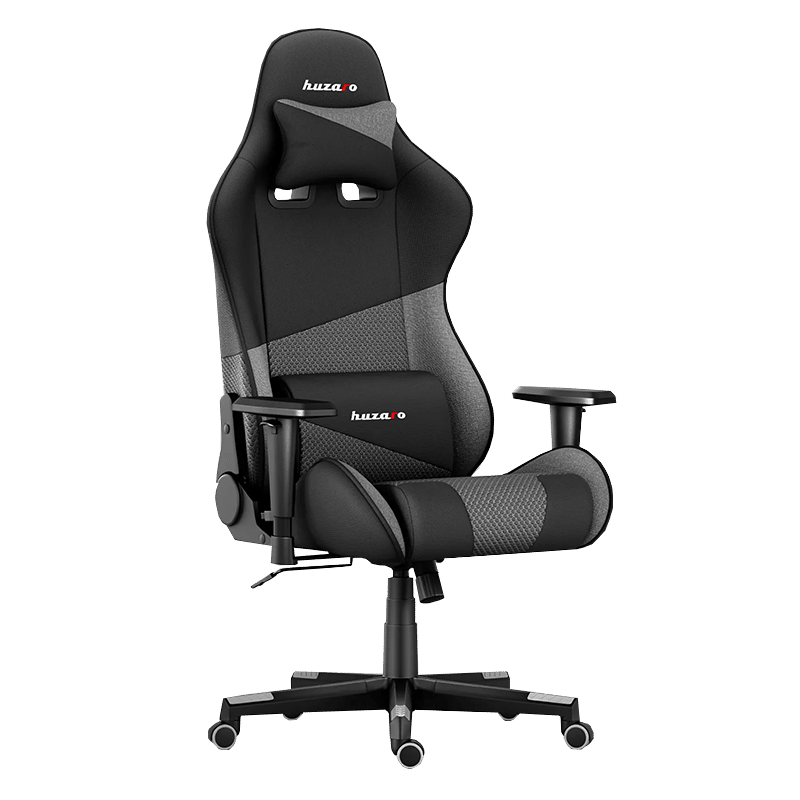 Huzaro Force 6.2 Grey Mesh gaming stolica na prozirnoj pozadini – hero slika