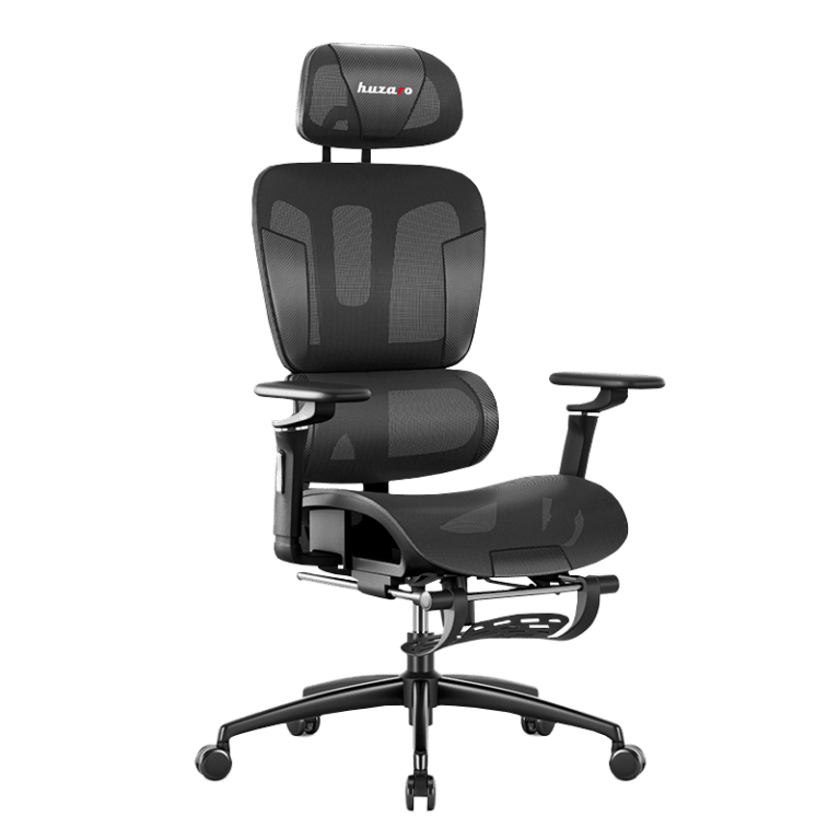 Huzaro Combat 7.9 crna ergonomska stolica – hero fotografija pod uglom