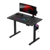 Huzaro Hero 7.9 sto sa RGB tastaturom, monitorom i podesivom visinom – bočni levi pogled