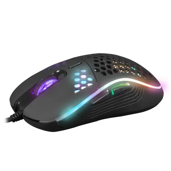Miš + podloga Gamdias Zeus M4 12800 DPI USB
