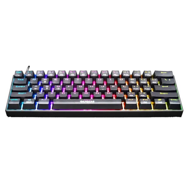 Tastatura Gamdias Hermes E3 RGB mehanička, crna,blue switch