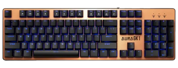 Tastatura Gamdias Aura GK1 Mehanička Bronze RGB