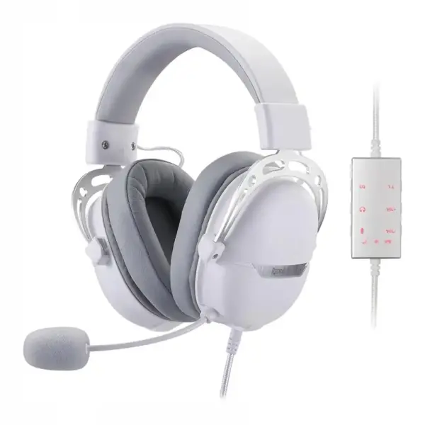 Gaming Slušalice sa mikrofonom Redragon Aurora Wired bela