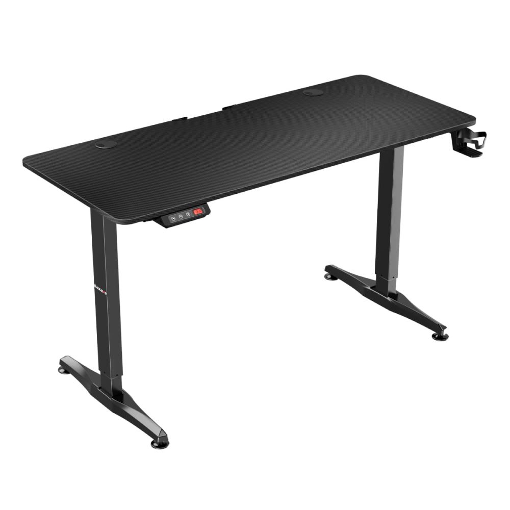 gejmerski sto Huzaro Hero 8.5 u RGB gaming postavci sa monitorom i periferijama