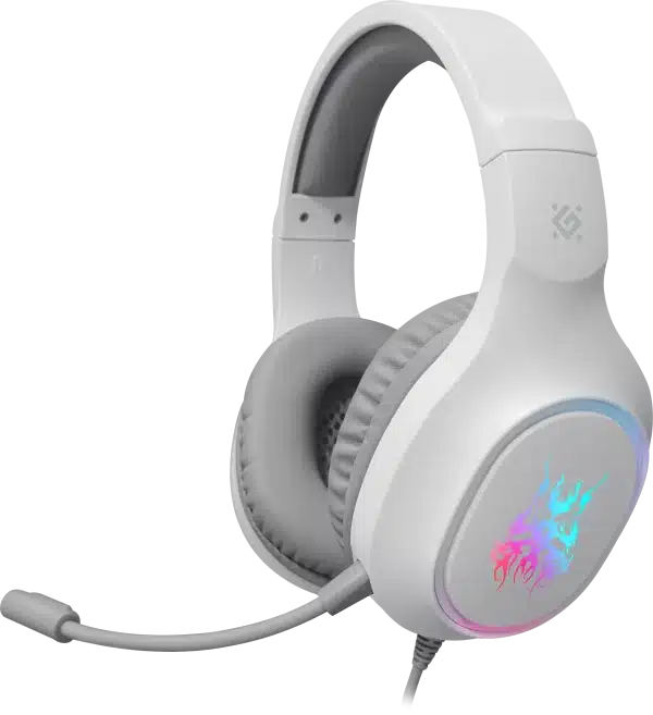 Gaming Slušalice sa mikrofonom Defender Fury bela