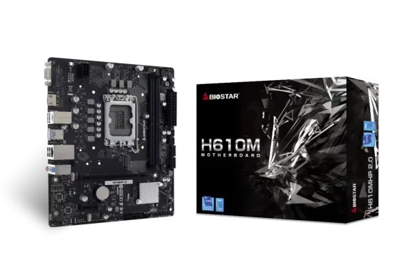 Matična ploča 1700 Biostar H610MHP 2.0 VGA/HDMI M.2