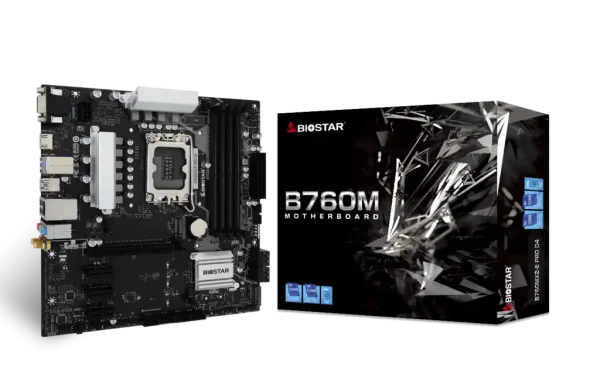 Matična ploča 1700  Biostar B760MX2-E Pro  D4 HDMI/DP/VGA/M.2