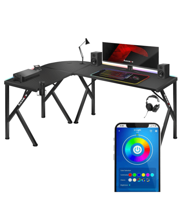 Huzaro Gaming sto Hero 6.3 RGB Black
