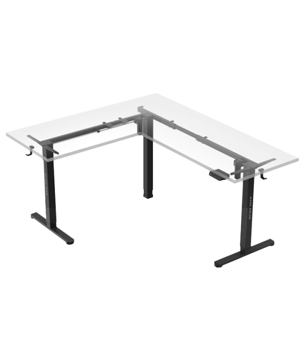 Električni ram za ugaoni sto XENO 7.6 Black