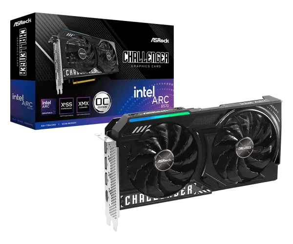Graficka karta Asrock Intel Arc B570 Challenger 10GB OC