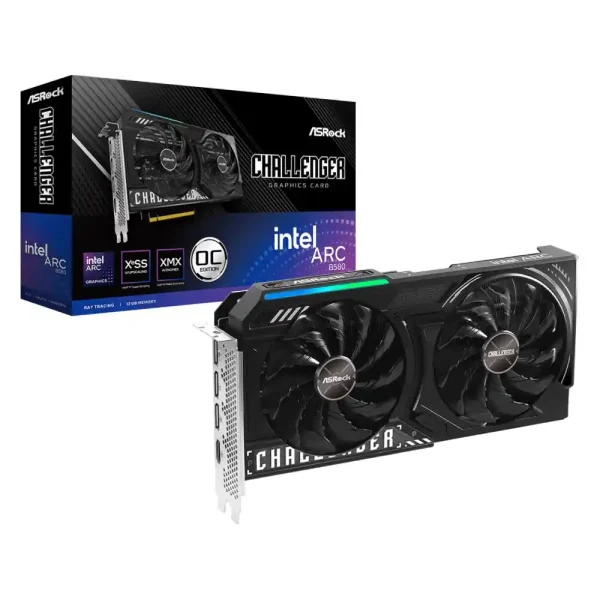 Graficka karta ASRock Intel Arc B580 Challenger 12GB OC