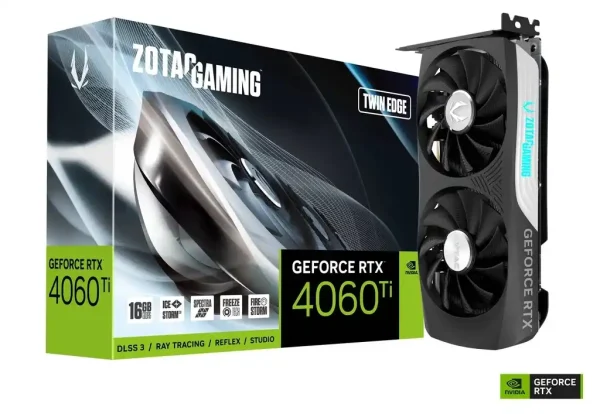 Grafička karta Zotac GAMING GeForce RTX 4060 Ti Twin Edge 16GB DDR6 128 bit 3xDP/HDMI