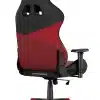Huzaro Force 6.2 crvena gaming stolica – pogled otpozadi, prikaz naslona i naslona za ruke