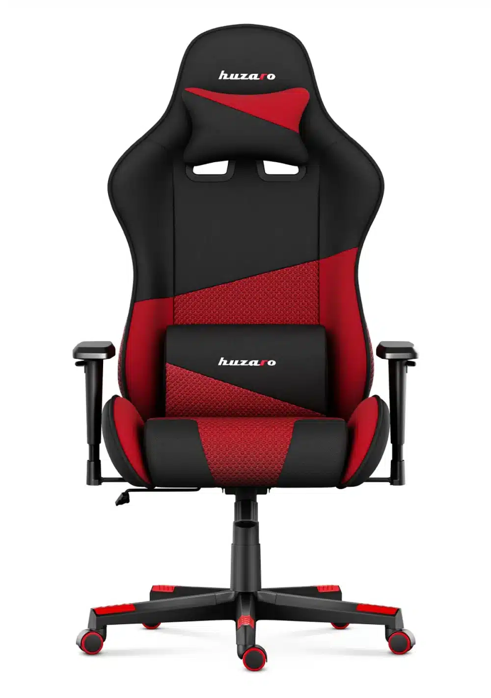 Huzaro Force 6.2 crvena gaming stolica – prednji pogled
