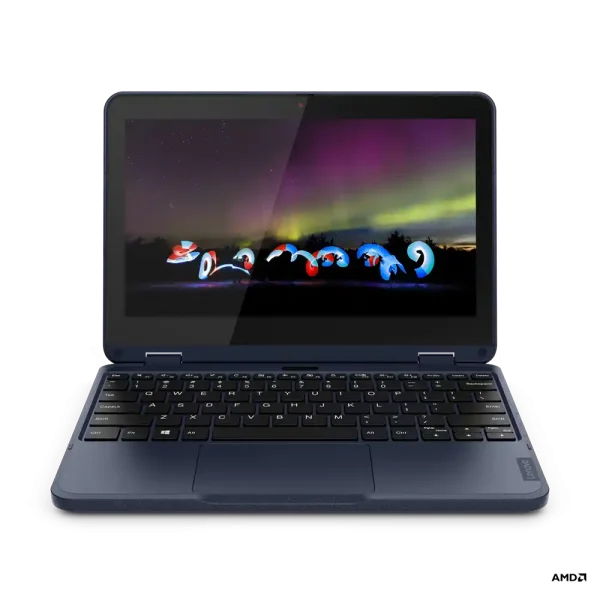 Laptop Lenovo 300w Gen3 11.6 HD 1366x768 Touch/AMD 3015e/4GB int/64GB eMMC/USB-C/Win11 Edu