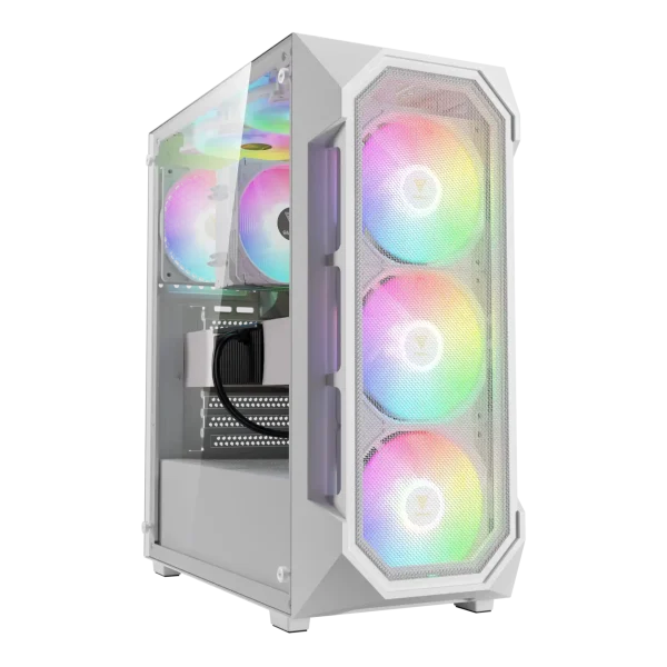 Kućište Gamdias Aura GC1 Elite ARGB belo
