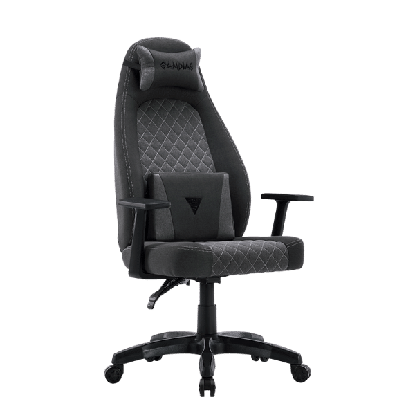 Gejmerska stolica Gamdias Zelus E4 Weave sivo-crna