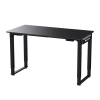 Fantech Workstation WS514 – crni gaming/radni sto (140 × 70 cm) prikazan iz perspektive, sa vidljivim kontrolerom za podešavanje visine