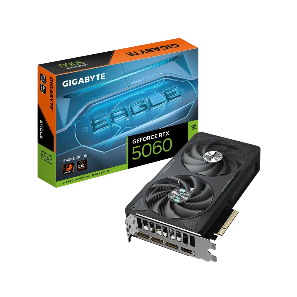 Grafička karta Gigabyte GeForce RTX 5060 Eagle OC GV-N5060EAGLE OC-8GD 8GB GDDR7