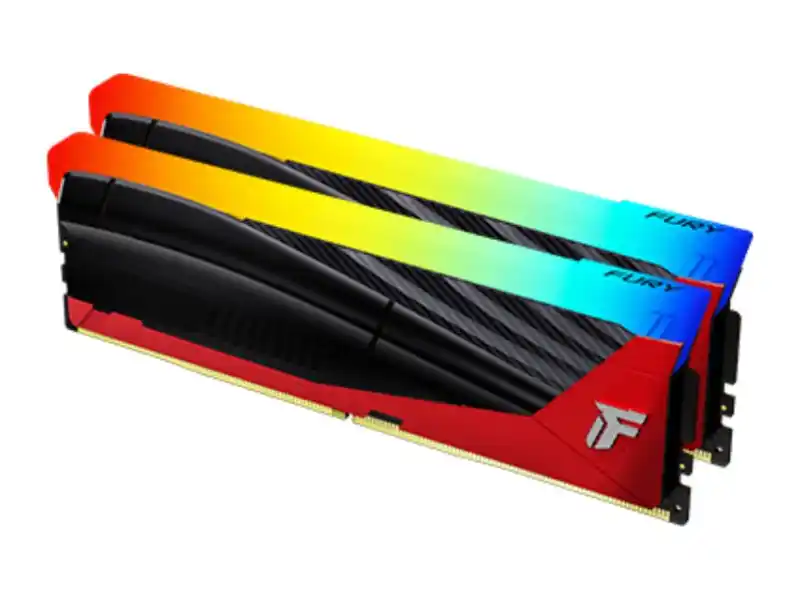Memorija DDR5 48GB (2x24) 8000MHz ARGB Kingston Fury Renegade KF580C36RLAK2-48